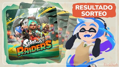 Resultados del sorteo especial de lanzamiento de Splatoon Raiders