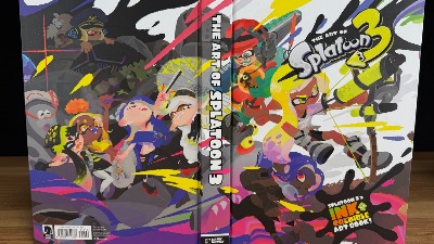 El libro de arte de Splatoon 3 llegará a Estados Unidos este diciembre