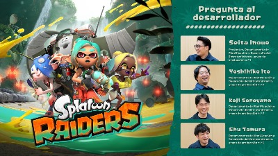 Todos los detalles del «Pregunta al desarrollador» de Splatoon Raiders